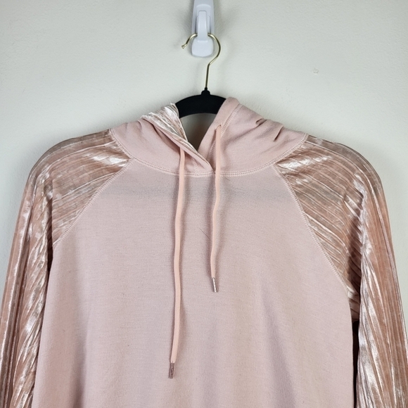 Calia Effortless Velvet Hoodie  Pink Size Small - Picture 2 of 7